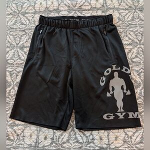 Gold's Gym Black Athletic Shorts for Men